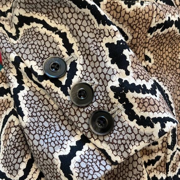 Python Print Cabi Tailored Blazer Size 8 - Picture 9 of 9